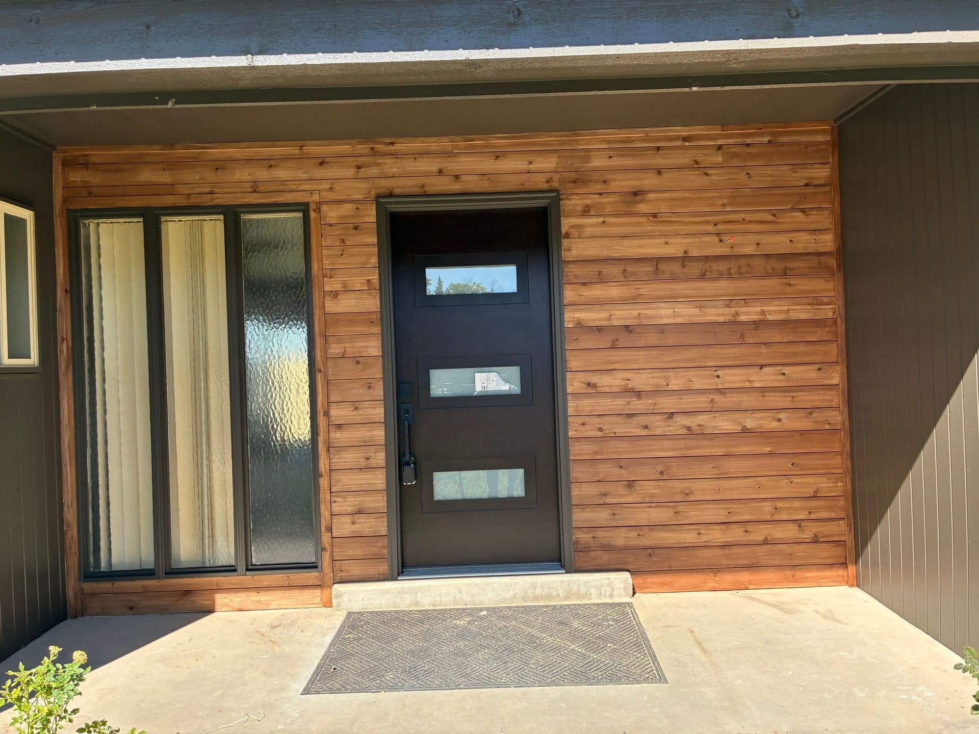 Ext door black